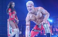 Cody Rhodes with wife Brandy